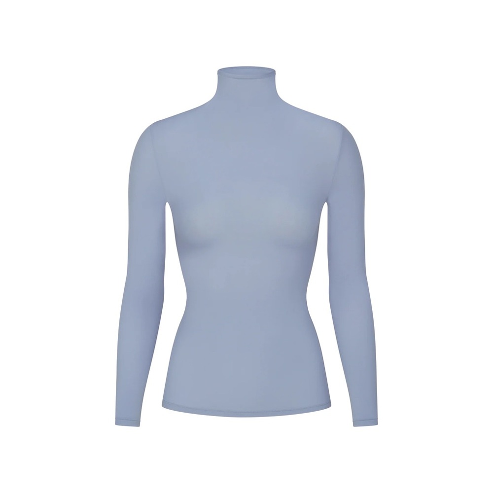 Skims Fits Everybody Mock Neck Long Sleeve